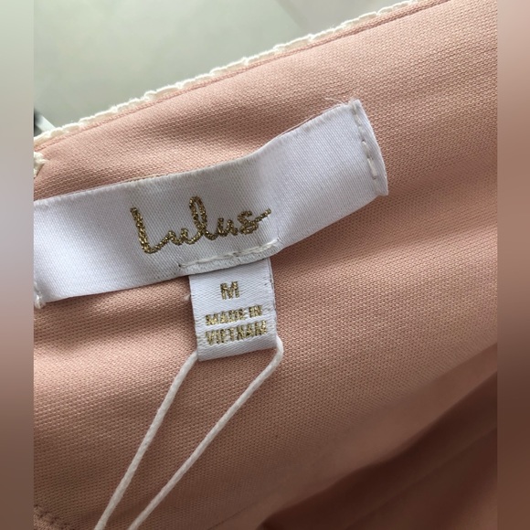 Alianna White Lace Mermaid Maxi Dress - Size M - Picture 7 of 8